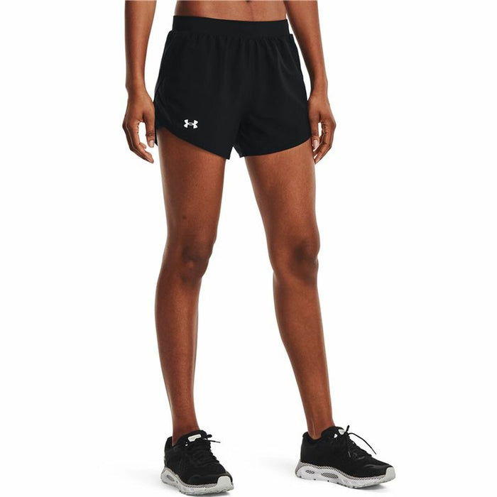 Pantaloni Scurți Sport pentru Damă Under Armour Fly-By 2.0 Negru