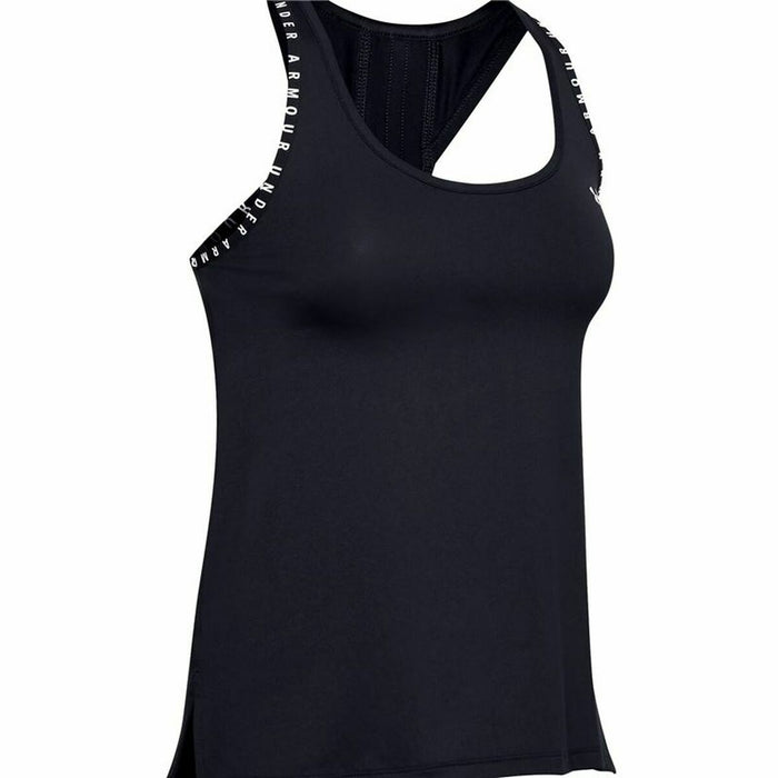 Tricou cu Bretele Damă Under Armour Knockout Negru