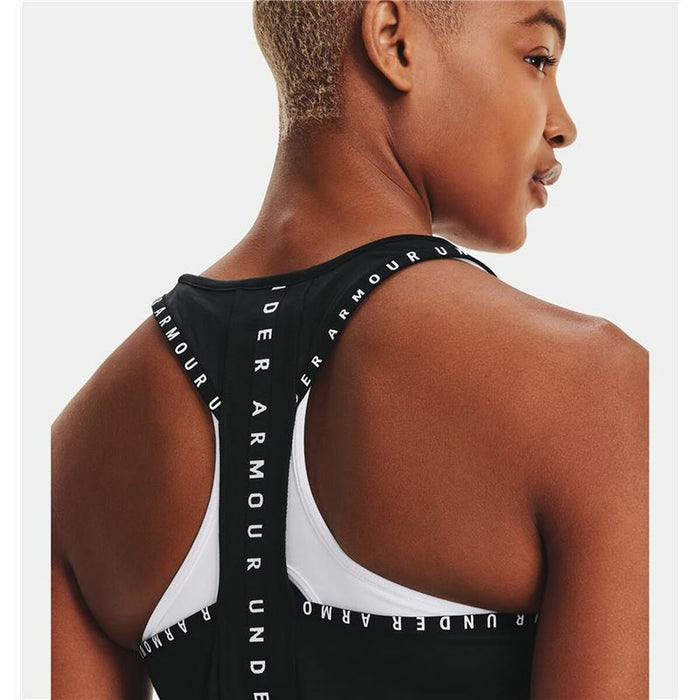 Tricou cu Bretele Damă Under Armour Knockout Negru