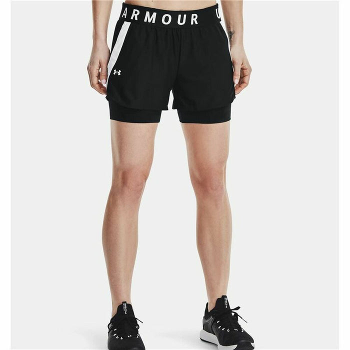 Pantaloni Scurți Sport pentru Damă Under Armour Play Up 2 In 1