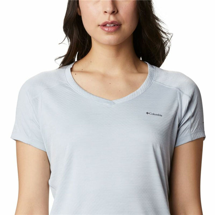 Tricou cu Mânecă Scurtă Femei Columbia Zero Rules™ Gri