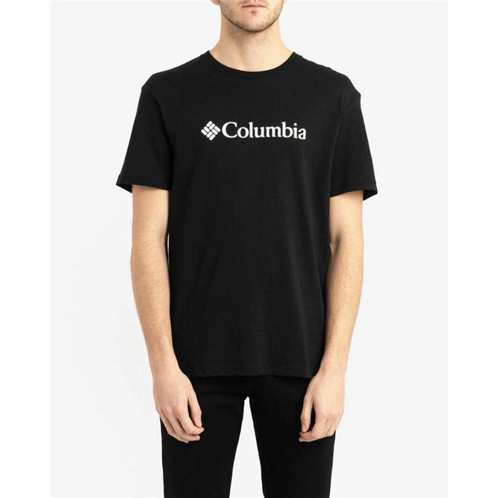 Tricou cu Mânecă Scurtă Bărbați Columbia CSC Basic Logo Negru