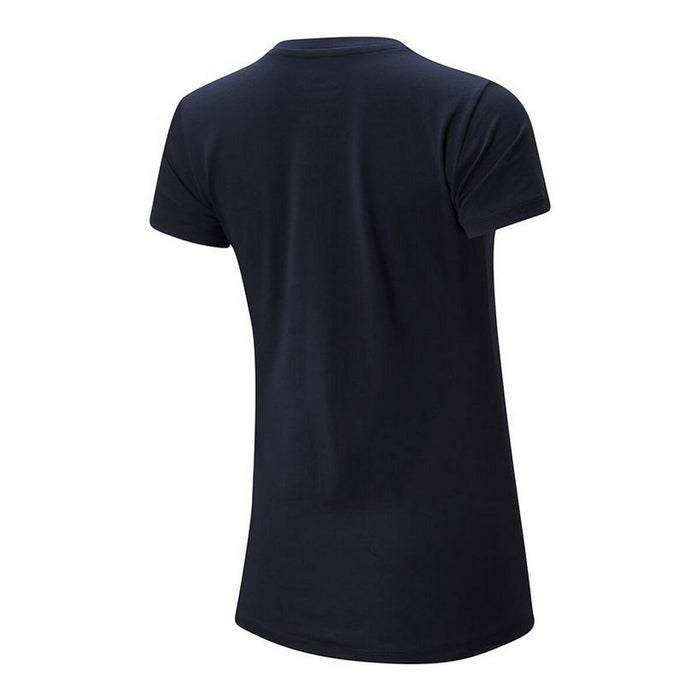 Tricou cu Mânecă Scurtă Femei New Balance WT91546 Albastru închis