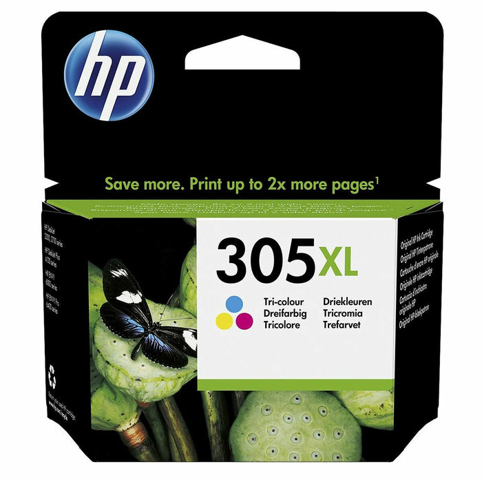 Cartuș cu Cerneală Originală HP 305XL Tricolor Cyan/Magenta/Galben