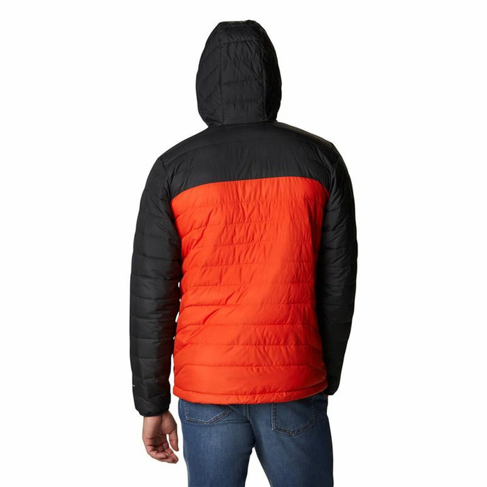 Jachetă Sport de Bărbați Columbia  Powder Lite™ Negru Portocaliu