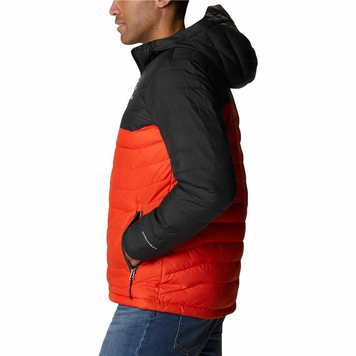 Jachetă Sport de Bărbați Columbia  Powder Lite™ Negru Portocaliu