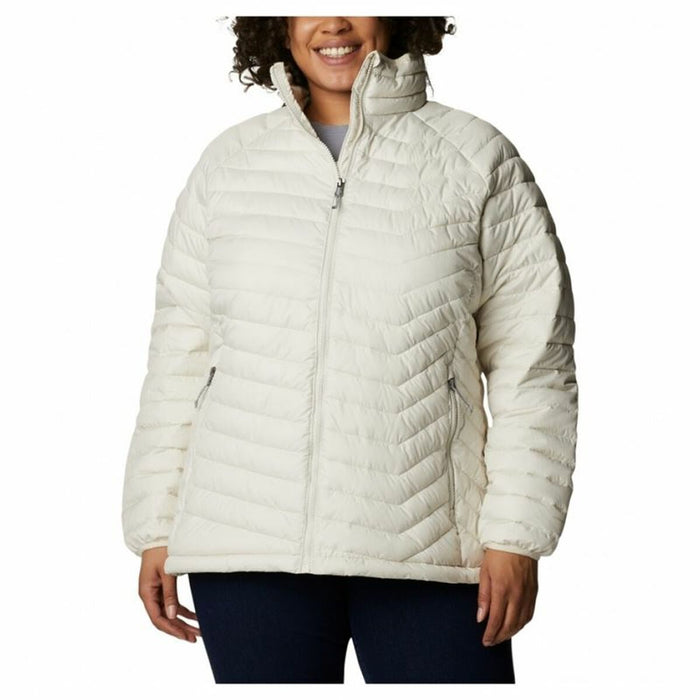Jachetă Sport de Damă Columbia Powder Lite Alb