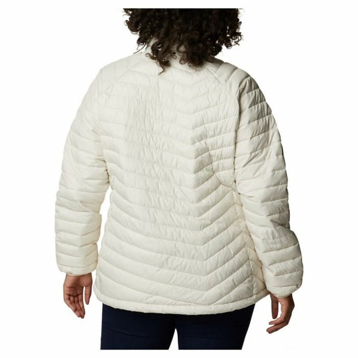 Jachetă Sport de Damă Columbia Powder Lite Alb