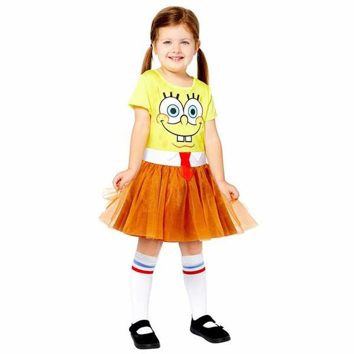 Costum Deghizare pentru Copii Spongebob 2 Piese