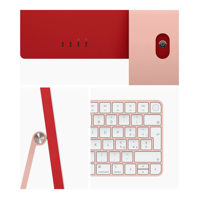 All in One Apple MGPM3FN/A 24" M1 Chip 8 GB RAM 256 GB SSD 24" M1 8 GB RAM 256 GB Roz