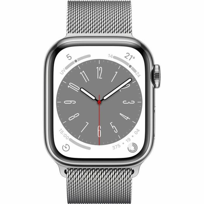 Smartwatch Apple Series 8 4G Argintiu WatchOS 9