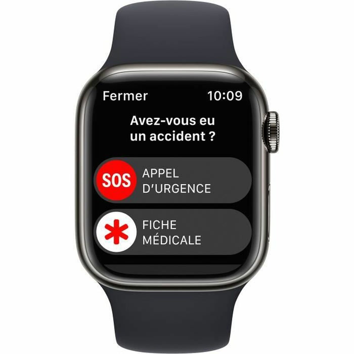 Smartwatch Apple WATCH SERIES 8 4G WatchOS 9 Negru