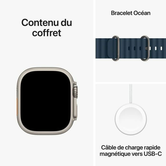 Smartwatch Apple Ultra 2 Albastru Titaniu 49 mm