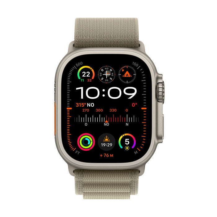 Smartwatch Apple Watch Ultra 2 + Cellular 1,9" Verde Auriu* Măslină 49 mm
