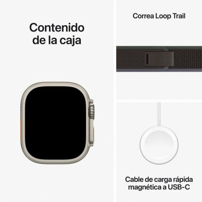 Smartwatch Apple MRF63TY/A Negru Auriu* 49 mm