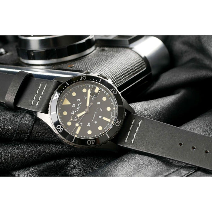 Ceas Bărbați Timex TW2U10000 Negru (Ø 41 mm)