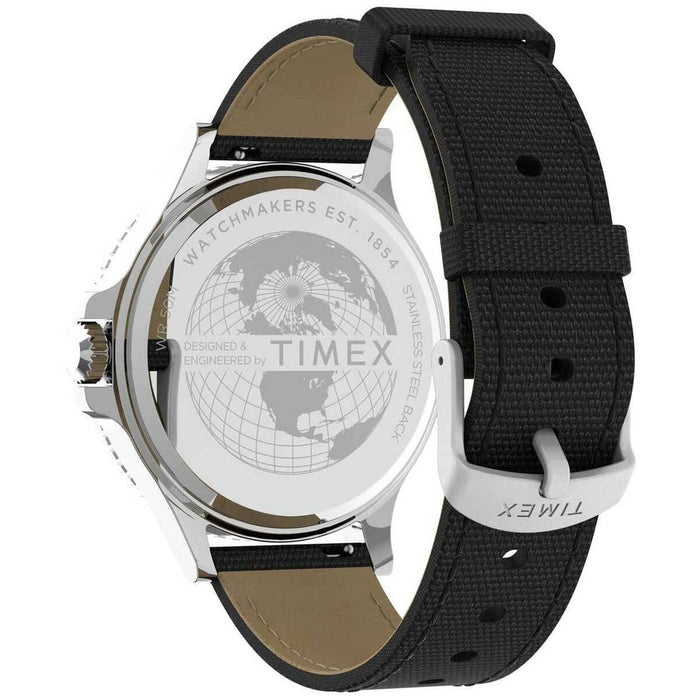 Ceas Bărbați Timex HARBORSIDE - INDIGLO Negru