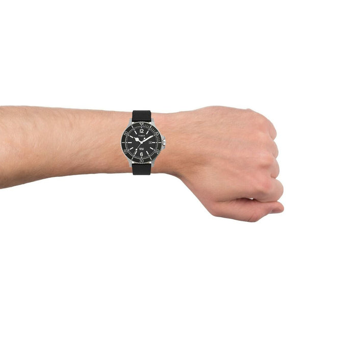 Ceas Bărbați Timex HARBORSIDE - INDIGLO Negru