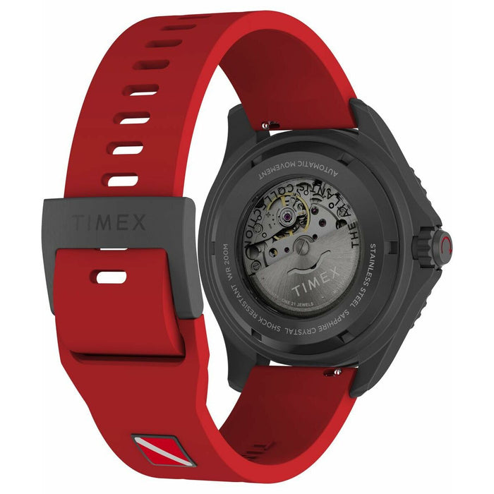 Ceas Bărbați Timex DEEP WATER TIBURON AUTOMATIC Negru (Ø 44 mm)