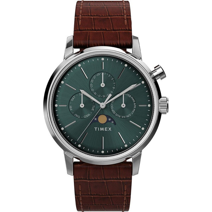 Ceas Bărbați Timex MARLIN MOONPHASE Verde (Ø 40 mm)