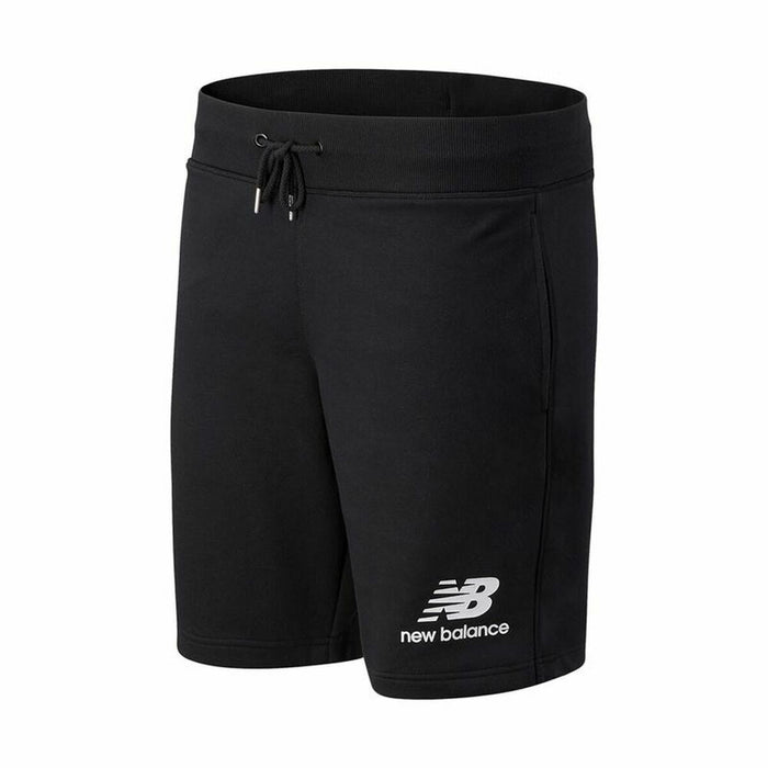 Pantaloni pentru Adulți New Balance Essentials Stacked Negru Bărbați