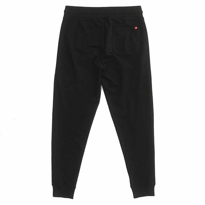 Pantaloni lungi de sport New Balance Essentials Stacked Logo Negru Bărbați