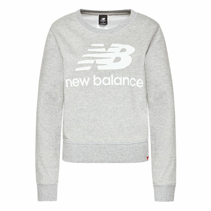 Hanorac fără Glugă Femei New Balance WT91585 Gri