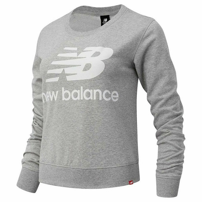 Hanorac fără Glugă Femei New Balance WT91585 Gri