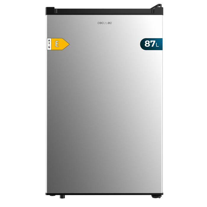 Congelator vertical de masă Cecotec Bolero CoolMarket TF 87 Inox, 87 l, clasa E, inox