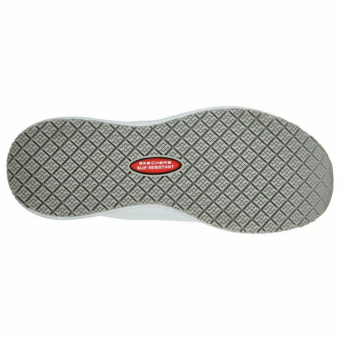 Pantofi sport pentru femei Skechers Work: Squad SR Alb