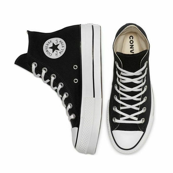 Adidași Casual Femei Converse All Star Platform High Top Negru