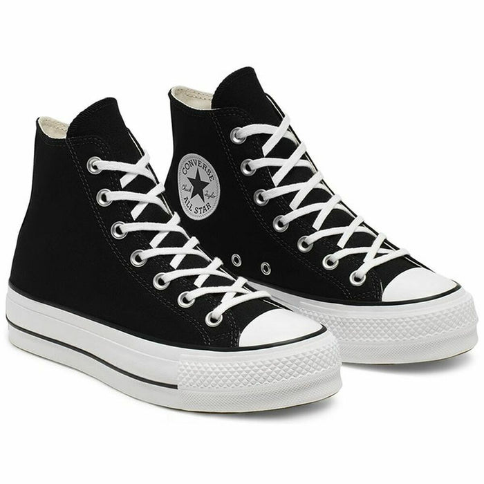 Adidași Casual Femei Converse All Star Platform High Top Negru