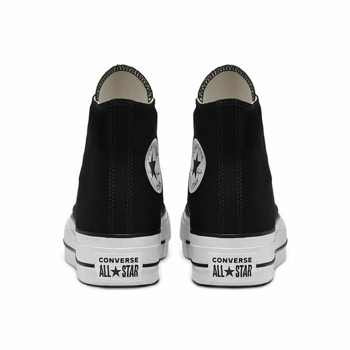 Adidași Casual Femei Converse All Star Platform High Top Negru