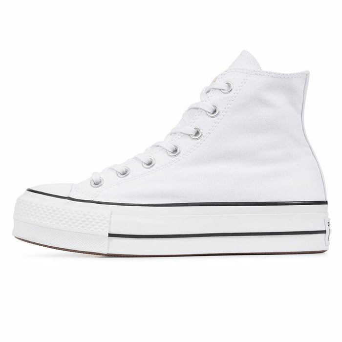Adidași Casual Converse Chuck Taylor All Star Platform Alb