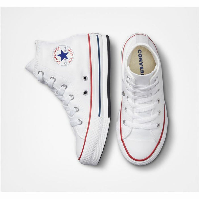 Adidași Casual Copii Converse All-Star Lift High Alb