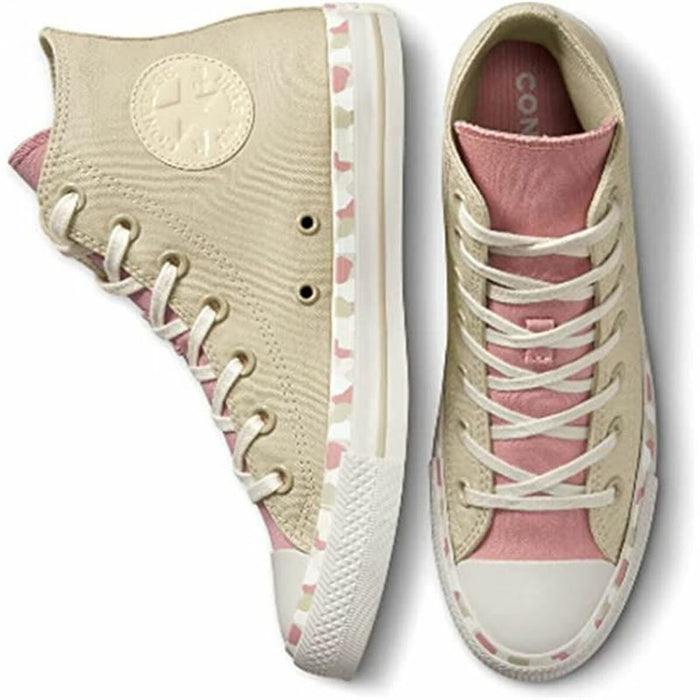 Adidași Casual Femei Converse Chuck Taylor All Star Bej