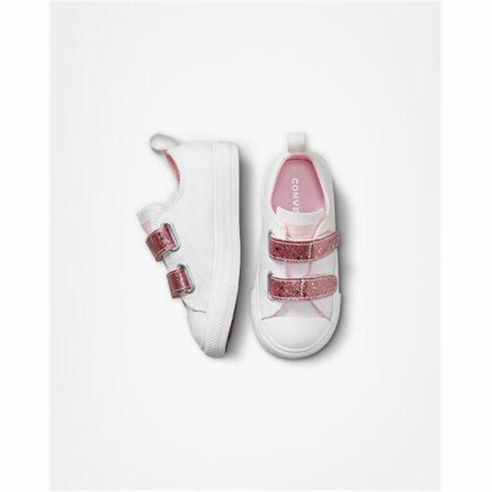 Încălțăminte Sport pentru Bebeluși Converse Chuck Taylor All-Star 2V Alb