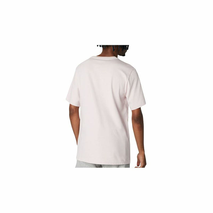 Tricou cu Mânecă Scurtă Unisex Converse Classic Fit Left Chest Star Chevron Roz deschis