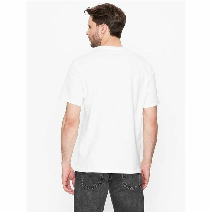 Tricou cu Mânecă Scurtă Bărbați Converse Crystals Alb