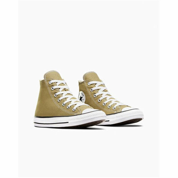 Adidași Casual Femei Converse Chuck Taylor All Star Hi Toad Maro Deschis