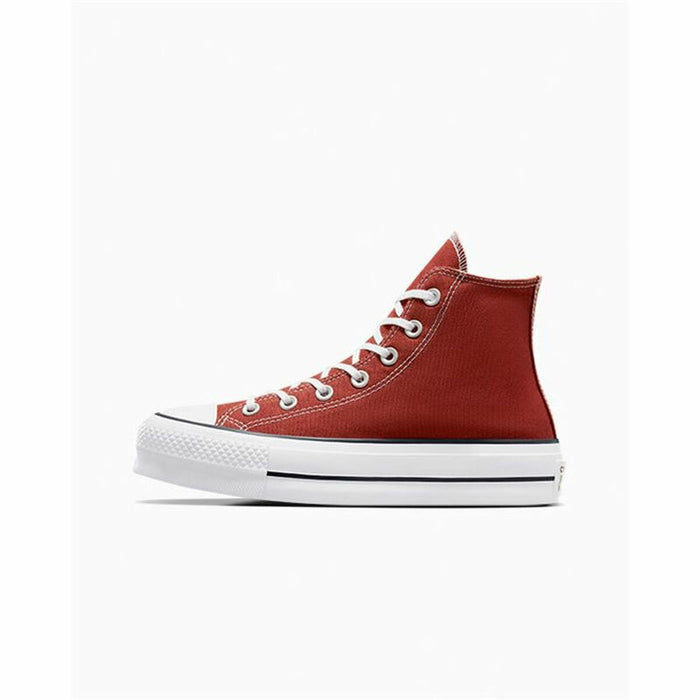 Adidași Casual Femei Converse Chuck Taylor All Star Lift Hi Maro