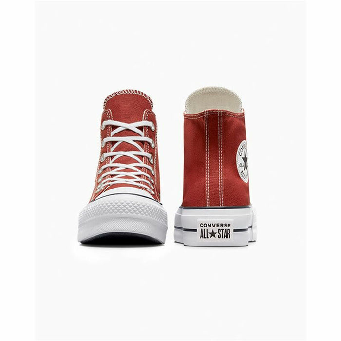 Adidași Casual Femei Converse Chuck Taylor All Star Lift Hi Maro