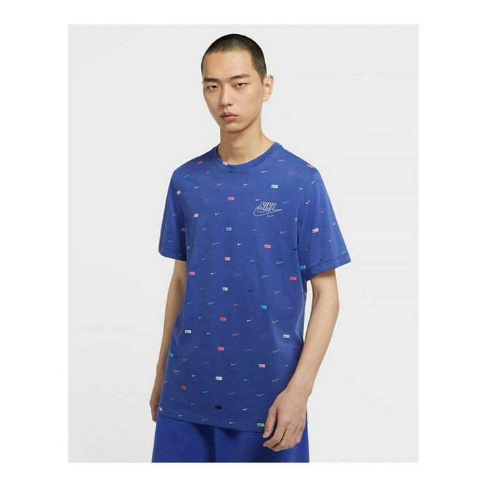 Tricou cu Mânecă Scurtă Bărbați Nike Sportswear Indigo