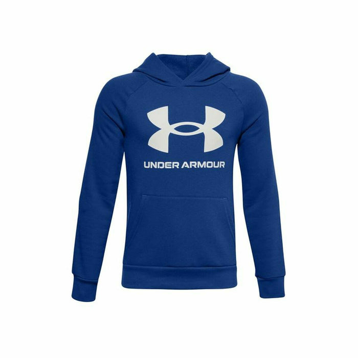 Hanorac cu Glugă Copii Under Armour Rival Fleece Albastru