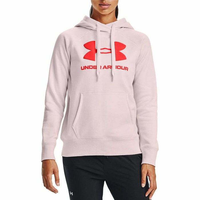 Hanorac cu Glugă Femei Under Armour Rival Fleece Roz