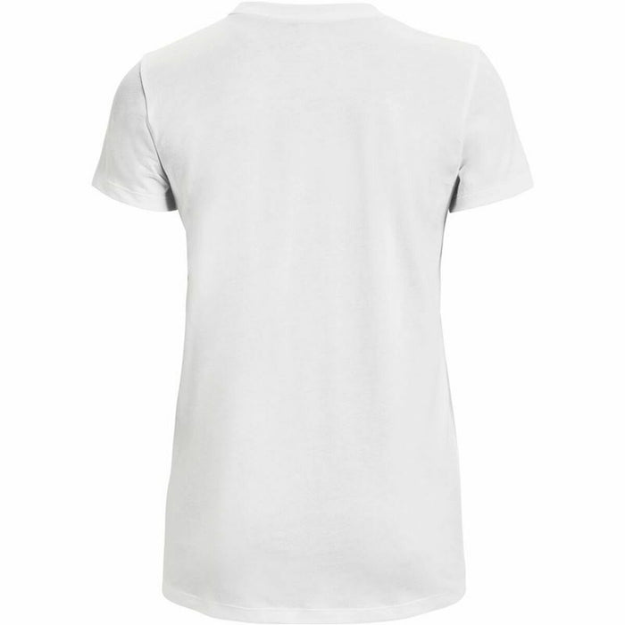 Tricou cu Mânecă Scurtă Femei Under Armour Sportstyle Alb