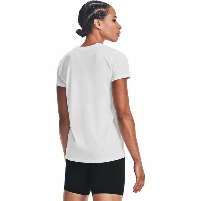 Tricou cu Mânecă Scurtă Femei Under Armour Sportstyle Alb