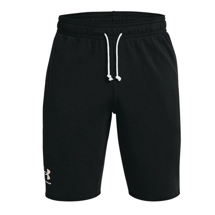 Pantaloni Scurți Sport pentru Bărbați Under Armour Rival Terry Negru