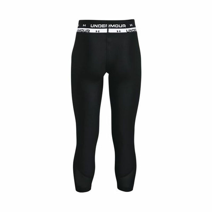 Colanți Sport pentru Copii Under Armour Heat Gear Ankle Crop Negru