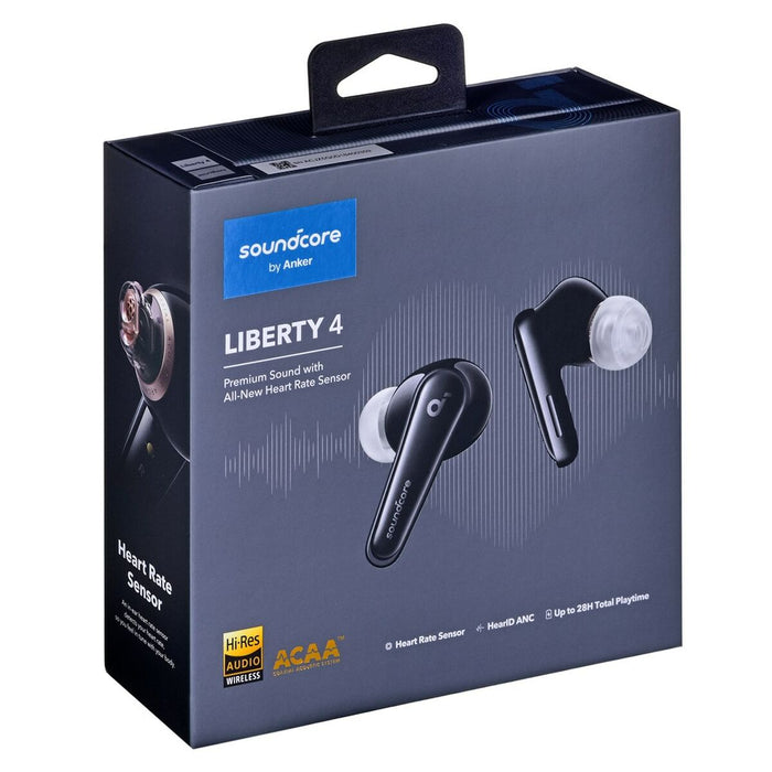 Căști cu Microfon Soundcore Liberty 4 Negru Midnight black